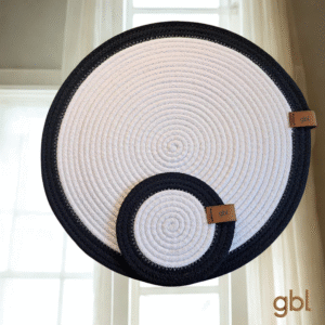 Cotton Rope Placemat Set – Boho Table Decor